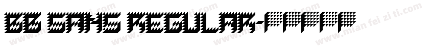 BB Sans Regular字体转换